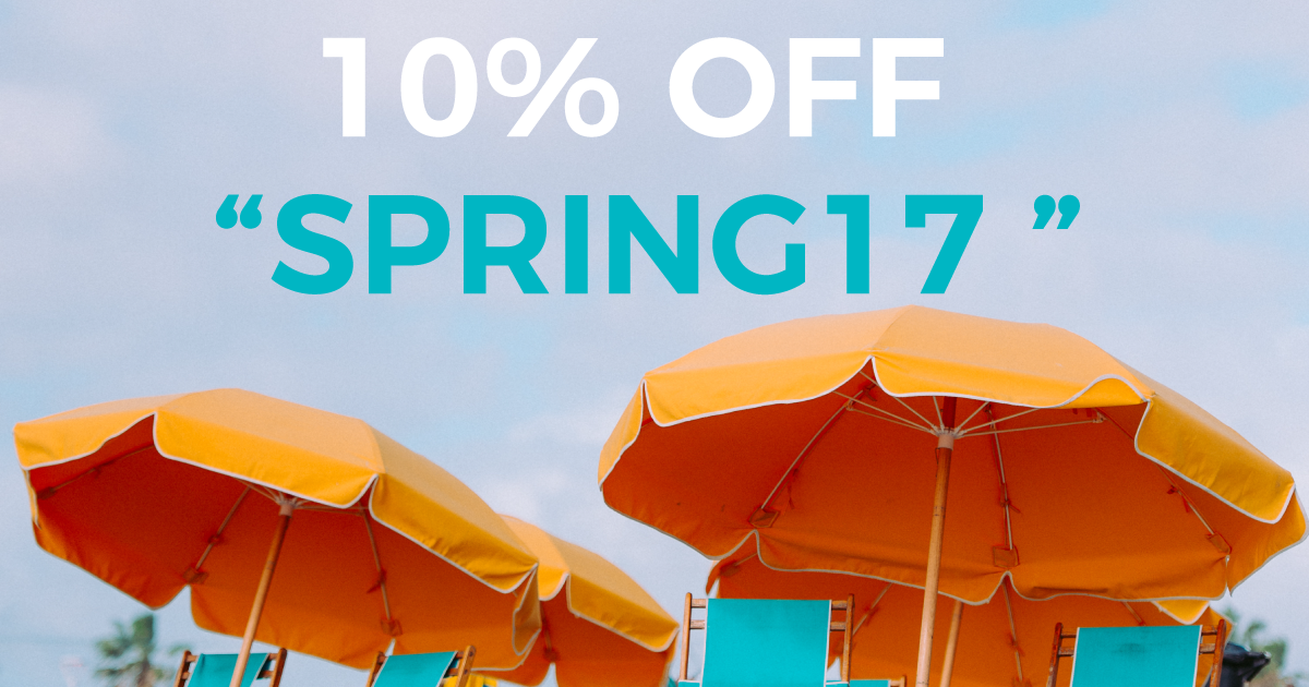 Scribie Spring 10% Discount