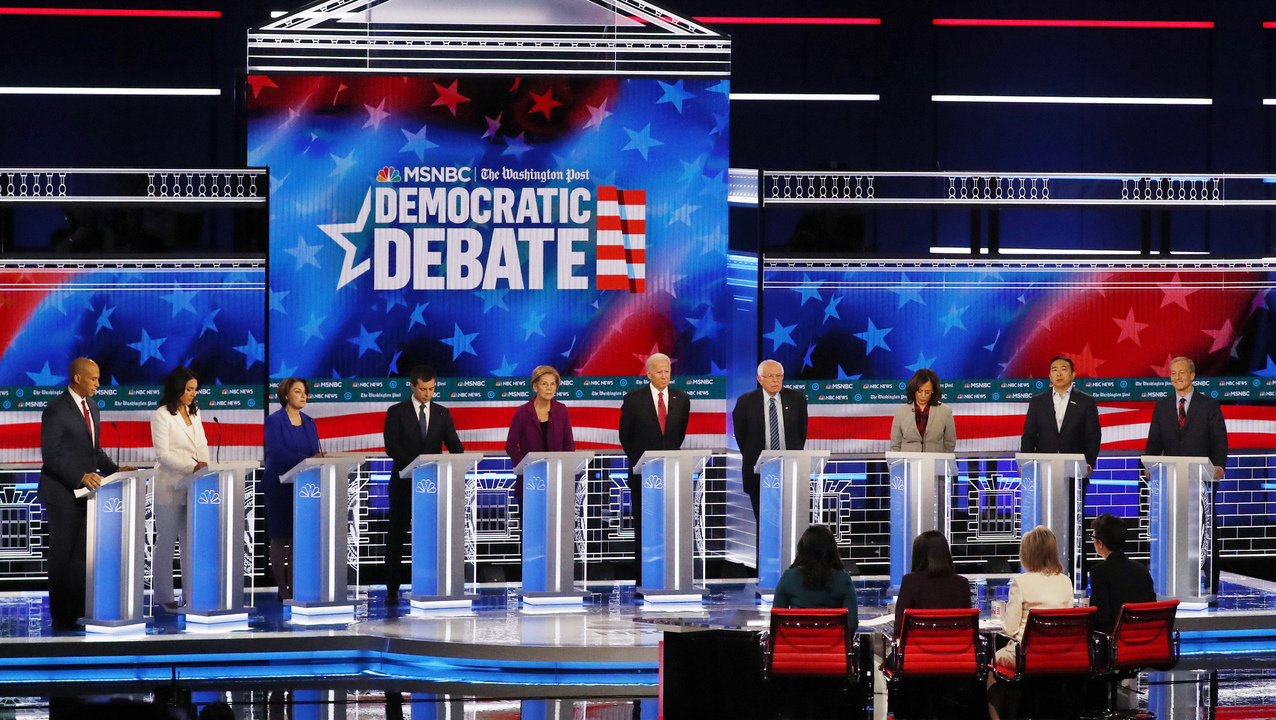 Fifth Democratic Presidential Debate, 11/20/19 - #Transcripts2020 ...