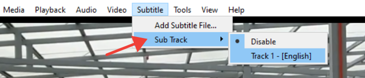 choose subtitle file