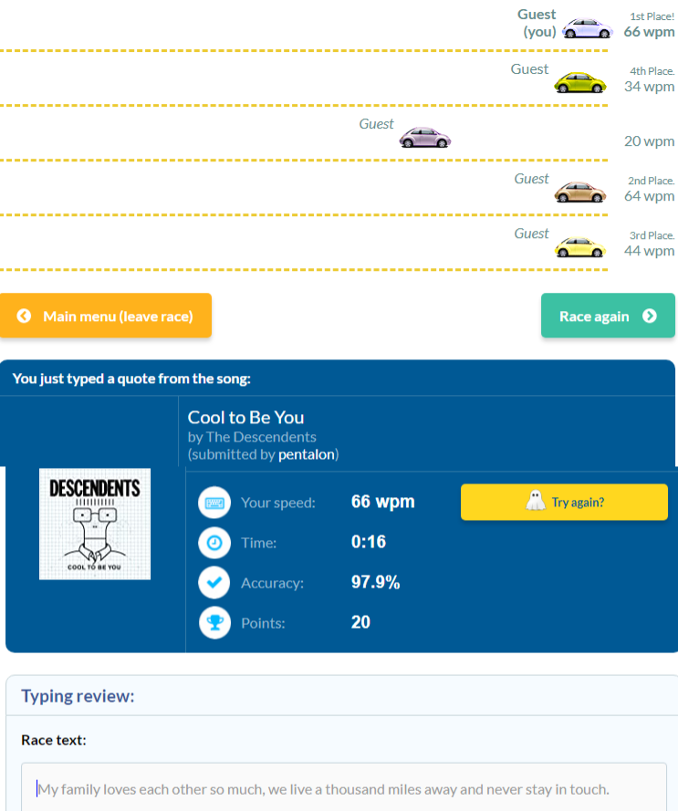 Do you like typing? – TypeRacer Blog