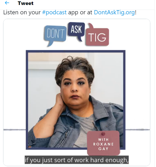 sharing captioned podcast snippets on social - via DontAskTig