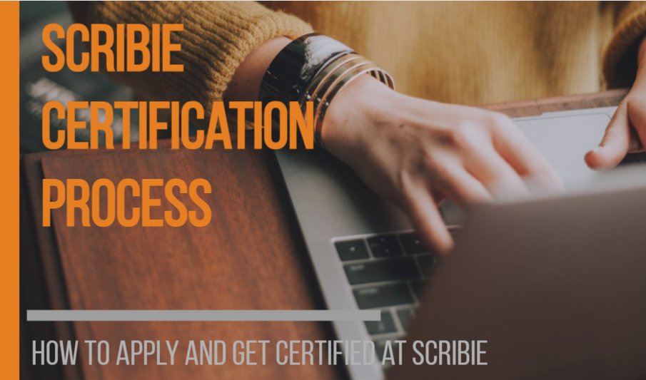 How to Apply and Get Certified at Scribie