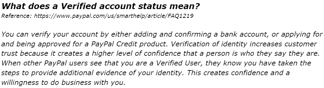 How to Verify PayPal Account: Guide for Personal and Business Accounts  Verification