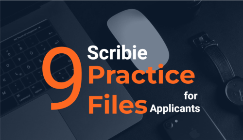 Practice Files for Applicants