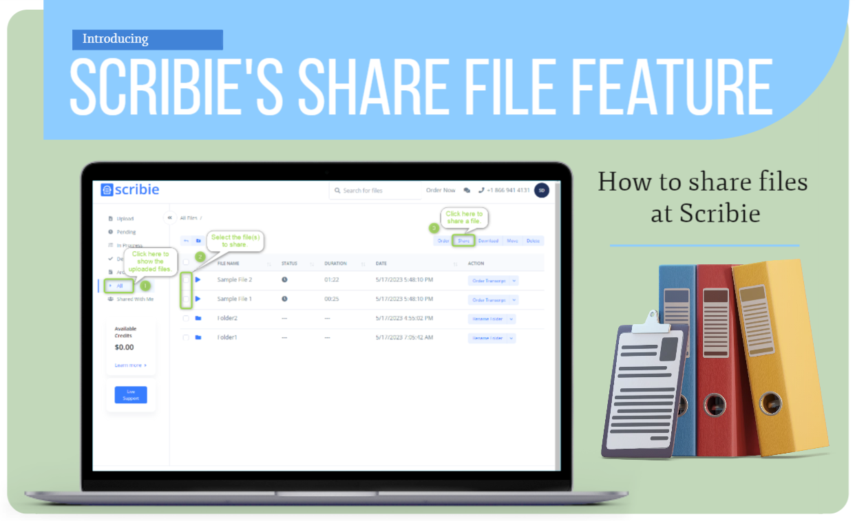 Share File Feature
