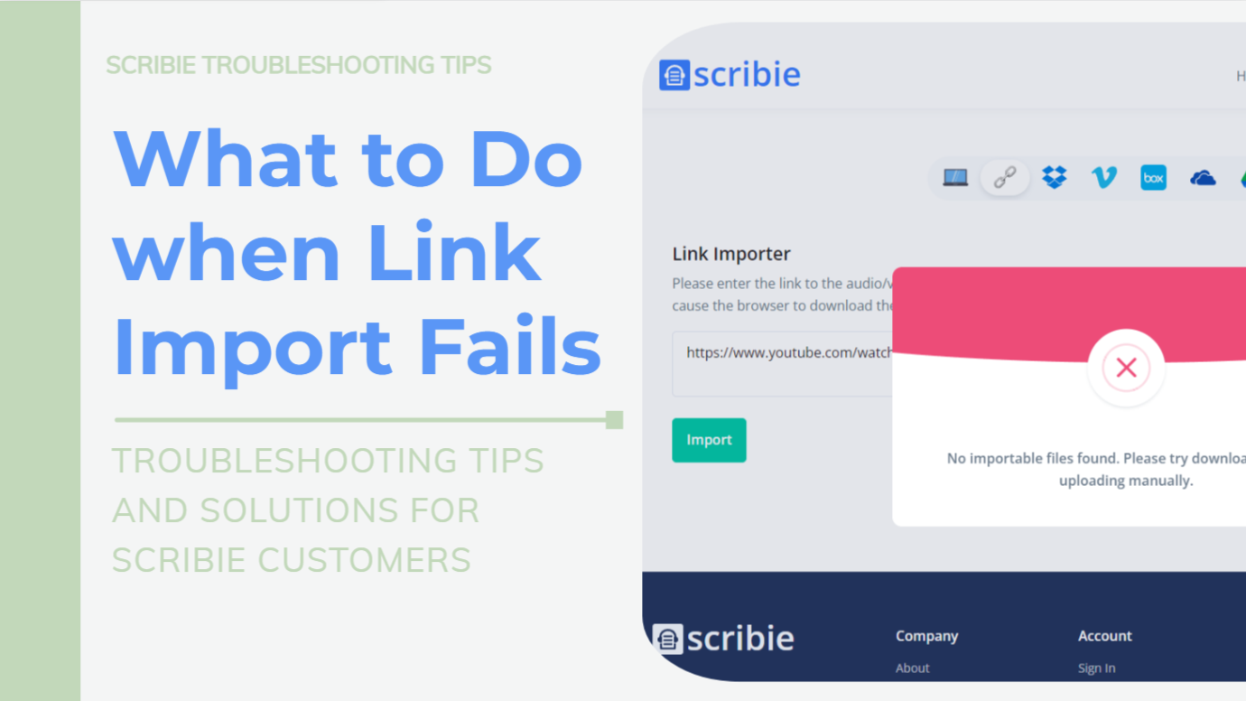 What to Do when Link Import Fails Troubleshooting Tips and Solutions